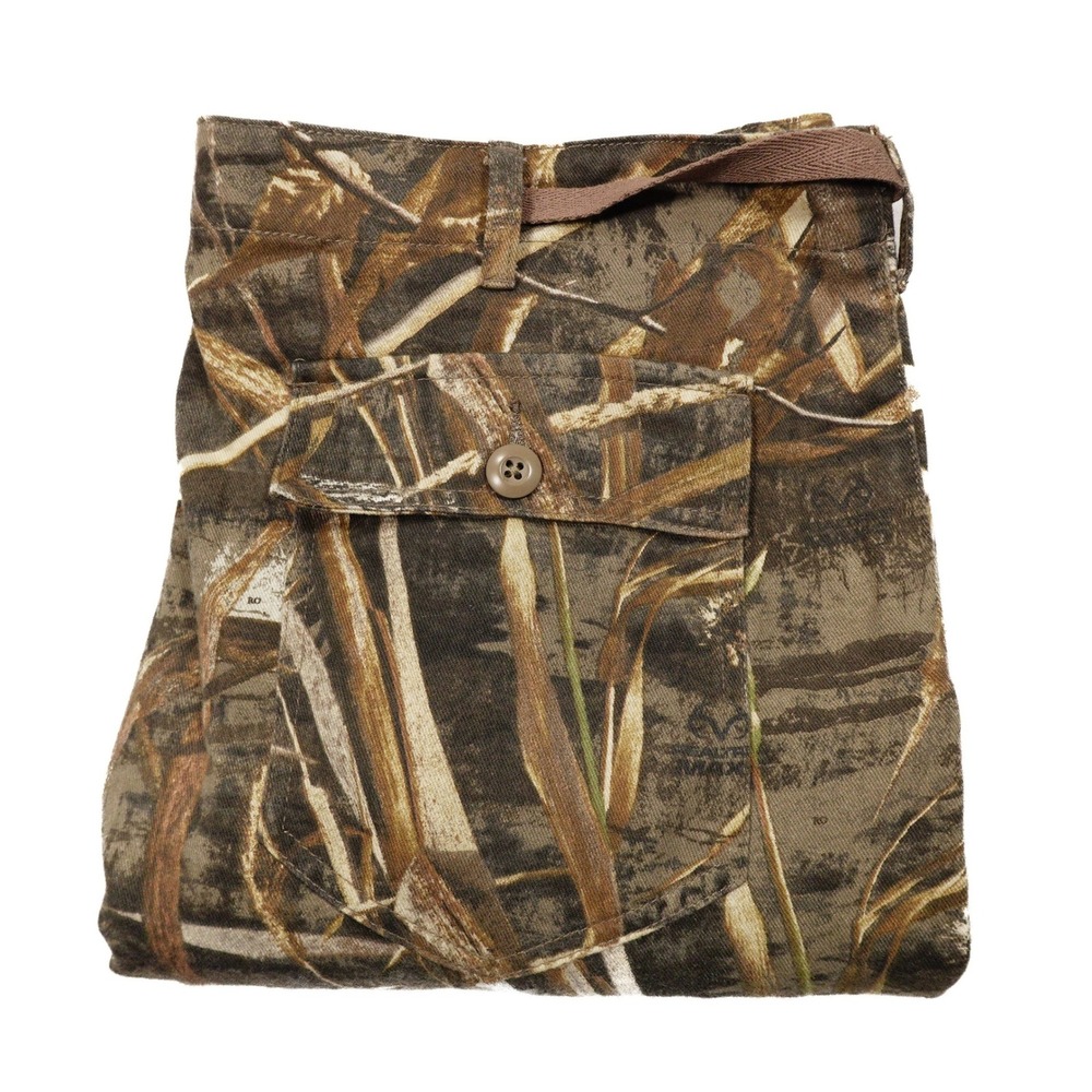 CABELA'S Men's 40R Waterfowl Camo Print Side Cinch Outdoor Hunting‎ Cargo Pants